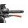 Clutch lever without adapter PUIG 29TNN raztegljiva poklopna (extendable folding) orange/black