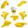Set plastik POLISPORT 91590 restyling Rumena