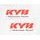 FF Sticker set KYB KYB 170010000702 by TT rdeč