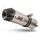 Celoten izpušni sistem 2x1 MIVV OVAL Y.058.L4C Titanium / Carbon cap