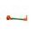 Lever guard ACCOSSATO DE001 with green hose and joint right, aluminium