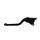 Clutch Lever ACCOSSATO ESC080 fixed CNC-worked aluminium, black