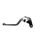 Clutch Lever ACCOSSATO ESB022 fixed CNC-worked aluminium, silver