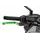 Brake lever without adapter PUIG 4.0 4110VR poklopna (foldable) green/red