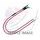 Throttle cables (pair) Venhill T01-4-139-RD featherlight rdeč
