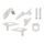 Set plastik POLISPORT 90929 OEM color