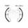 Brake shoe set EBC H347 includings springs