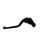 Clutch Lever ACCOSSATO ESH250 fixed CNC-worked aluminium, black