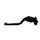 Clutch Lever ACCOSSATO ESM048 fixed CNC-worked aluminium, black