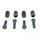 Wheel Stud and Nut Kit All Balls Racing 85-1109