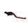 Ročica zavore ACCOSSATO EDF025 fixed CNC-worked aluminium, red