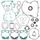 Complete Gasket Kit with Oil Seals WINDEROSA 811338