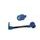 Lever guard in aluminium + right end ACCOSSATO DE005 with black hose and joint levi