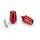 Bar ends PUIG SPORT 21009R rdeč
