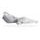 Stranska plastika POLISPORT 8602300001 (par) bela