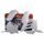 Set plastik POLISPORT 90238 bela