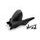 Zadnji blatnik PUIG 20379J matt black