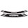 Rim strip PUIG CBR 5524B bela set of 8 rim strips