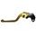Clutch Lever ACCOSSATO ESY695 fixed CNC-worked aluminium, gold