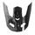 Helmet peak SHOT SPEED BATTLE A05-21OB-B01-P01 black matt
