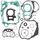Complete Gasket Kit with Oil Seals WINDEROSA 811905