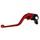 Clutch Lever ACCOSSATO ESC022 fixed CNC machined aluminium, red