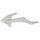 Radiator scoops POLISPORT 8421300002 (par) bela
