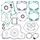 Complete Gasket Kit with Oil Seals WINDEROSA 811333