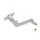 Brake foot pedal PUIG 21780V zelena adjustable