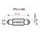Lamp RMS 246510135 T15x44 6V 18W