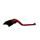 Ročica zavore ACCOSSATO EDF012 fixed CNC-worked aluminium, red