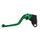 Clutch Lever ACCOSSATO ESK828 fixed CNC-worked aluminium, green