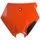 Number plate POLISPORT 8660900002 orange KTM