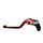 Clutch Lever ACCOSSATO ESV004 fixed CNC-worked aluminium, red
