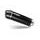 Celoten izpušni sistem 1x1 STORM GP Y.075.LXSBC Black with carbon cap