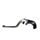Clutch Lever ACCOSSATO ESH088 fixed CNC-worked aluminium, silver