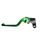 Clutch Lever ACCOSSATO ESY688 fixed CNC-worked aluminium, green