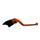 Ročica zavore ACCOSSATO EDF012 fixed CNC-worked aluminium, orange