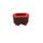Conical air filter BMC FMTW38-74-76 Polyurethane Top (intake system)