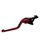 Clutch Lever ACCOSSATO ESC023 fixed CNC-worked aluminium, red