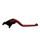 Ročica zavore ACCOSSATO EDF018 fixed CNC-worked aluminium, red