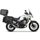 Complete set of SHAD TERRA TR40 adventure saddlebags and SHAD TERRA BLACK aluminium 37L topcase, including mounting kit SHAD HONDA CB 500 X