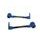 Lever guard ACCOSSATO DE003 with black hose and joint right + left, aluminium