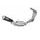 Full exhaust system 3x1 MIVV X-M1 Y.060.LC4B Black Stainless Steel