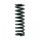 Shock spring K-TECH 55-255-95 95 N črna