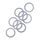 Steel clutch plates kit ATHENA P40240013