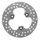 Zavorni disk RMS 225162502 zadaj