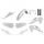 Set plastik POLISPORT 91105 enduro OEM Color