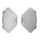 Visor and peak screw cups CASSIDA TOUR bela par