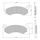 Zavorne obloge RMS 225103730 spredaj homologated organic